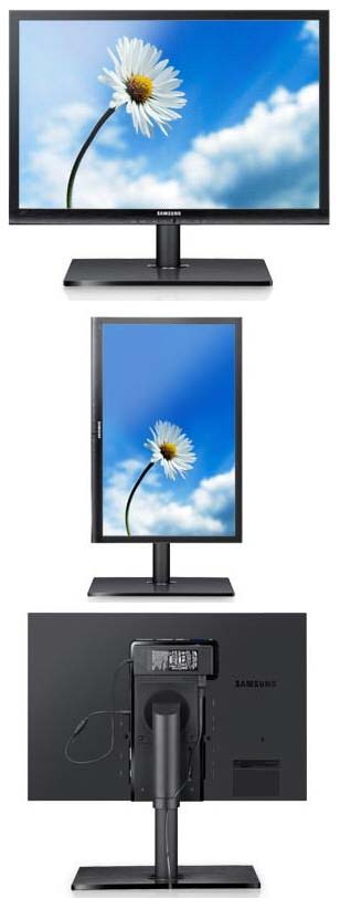 Мониторы-близнецы от Samsung - S24A650D и S24A650S